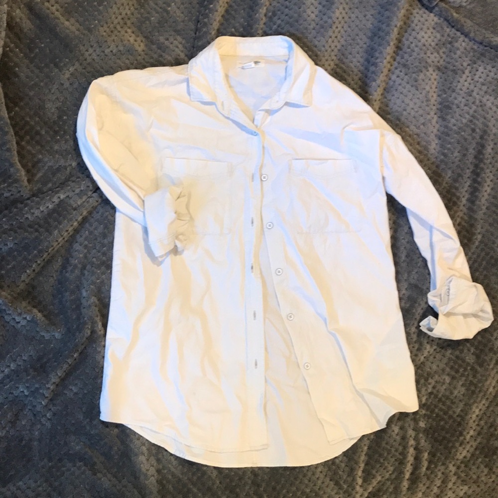 Boyfriend light denim shirt